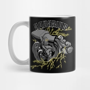 Lightning Aquarius (Yellow) Mug